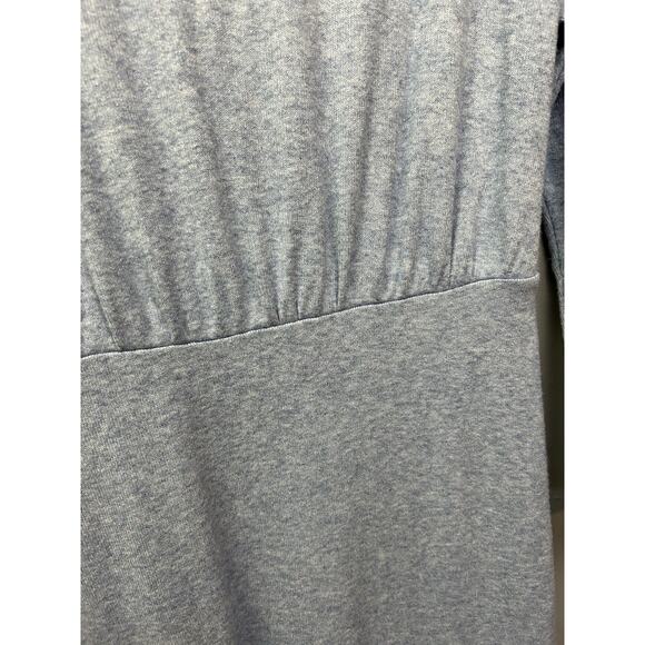 Ann Taylor Factory Blue Knit Dress Womens Size Medium Soft Stretch Lightweight - Picture 6 of 8